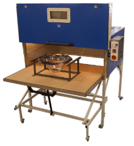 Erste Generation der Infrarotofen-Serie von Witzel Vacupress