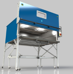 Infrarotofen-Serie aus dem Jahr 2010 von Witzel Vacupress